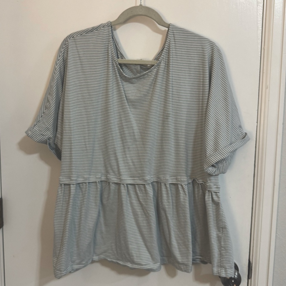 Chic Soul Cute & Cozy Babydoll Top